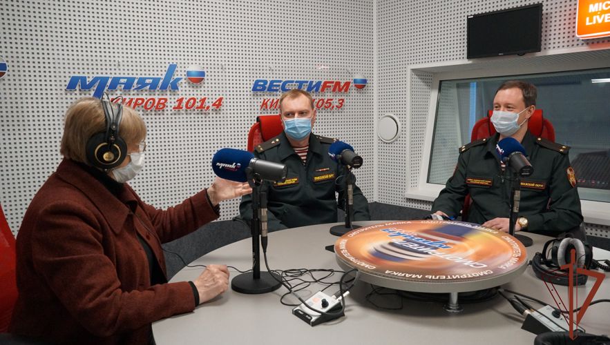 Представители 4-го военного госпиталя Росгвардии рассказали о формуле своего здоровья на радио «Вести FM в Кирове»