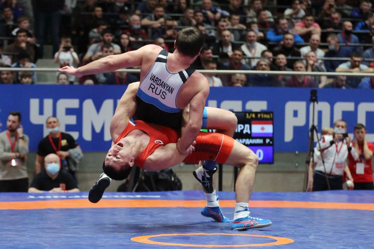 Борец из Росгвардии стал четырехкратным чемпионом России