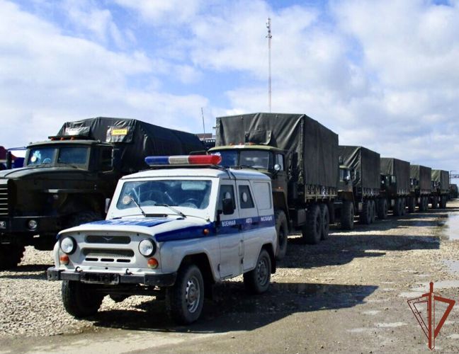 В ОГВ(с) поздравили военнослужащих военной автомобильной инспекции Росгвардии с профессиональным праздником