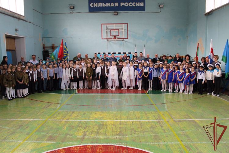 При участии Росгвардии в Астрахани открыты три памятных знака защитникам Отечества