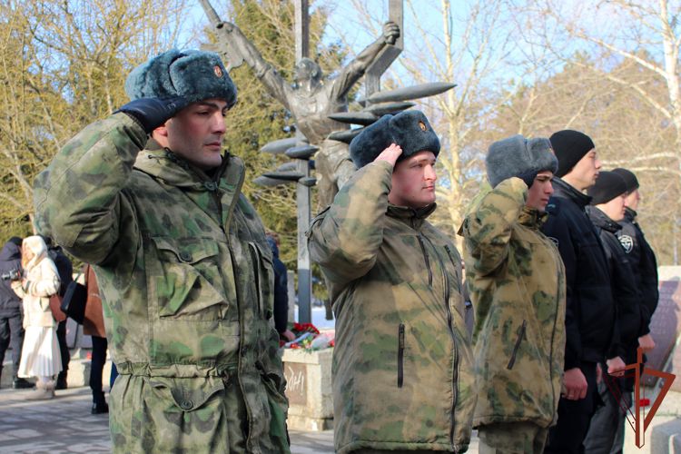 Память воинов-интернационалистов почтили в Северо-Кавказском округе Росгвардии