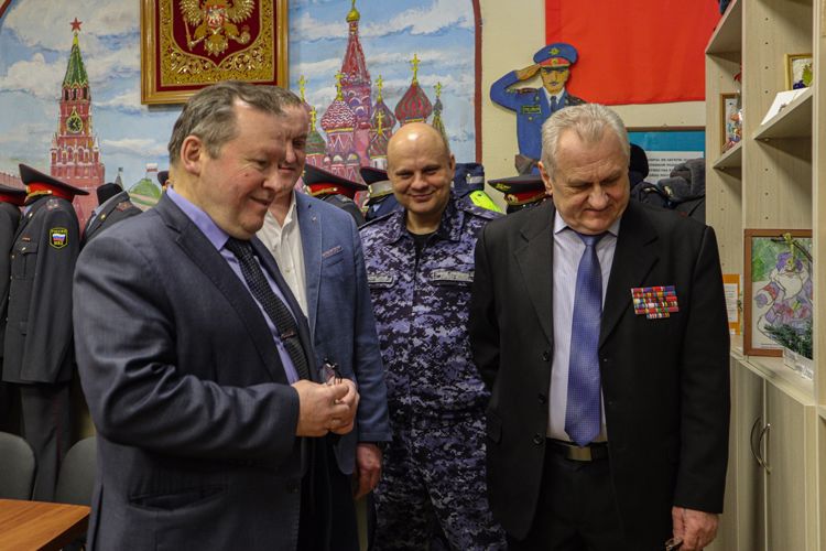 В Москве росгвардейцы почтили память погибших сослуживцев