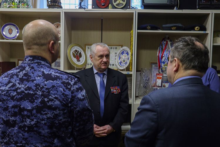В Москве росгвардейцы почтили память погибших сослуживцев