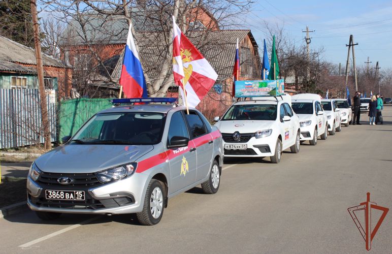 Росгвардия поддержала акцию к 79-летию освобождения Адыгеи от фашистов