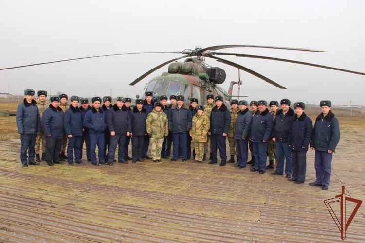 Военнослужащие авиационной эскадрильи Уральского округа Росгвардии вернулись из служебной командировки  
