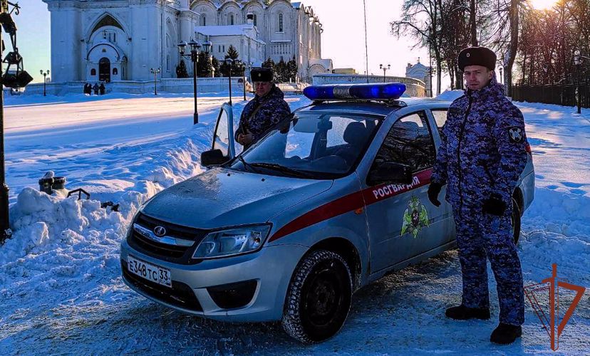 Сотрудники Росгвардии задержали скрывшегося с места ДТП нетрезвого водителя во Владимире