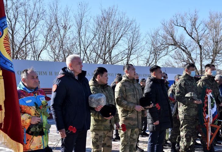 Дань уважения ратным подвигам воинов-интернационалистов отдали росгвардейцы на юге России