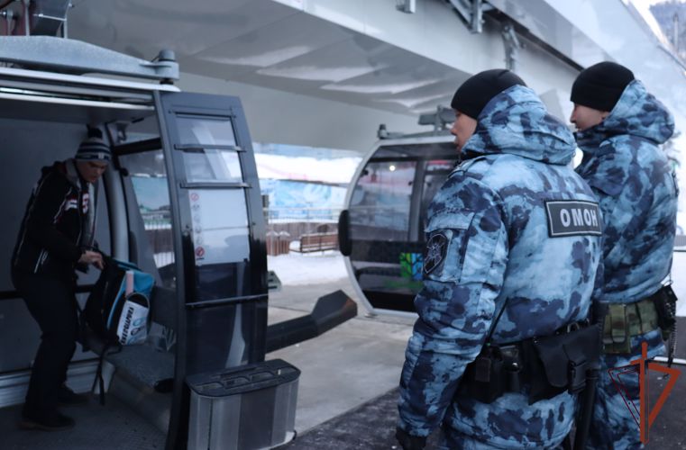 Росгвардия обеспечила безопасность этапа Кубка России по горнолыжному спорту на Алтае