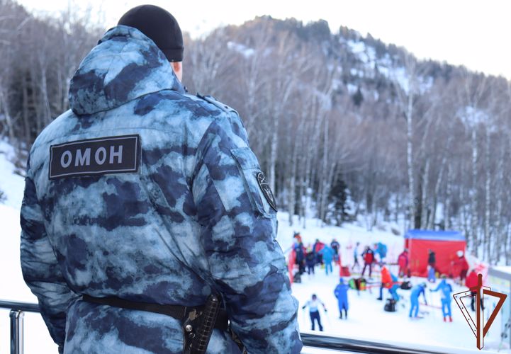 Росгвардия обеспечила безопасность этапа Кубка России по горнолыжному спорту на Алтае
