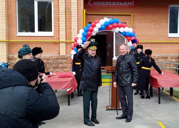 Ключи от квартир в новостройке Волгодонска получили военнослужащие Росгвардии