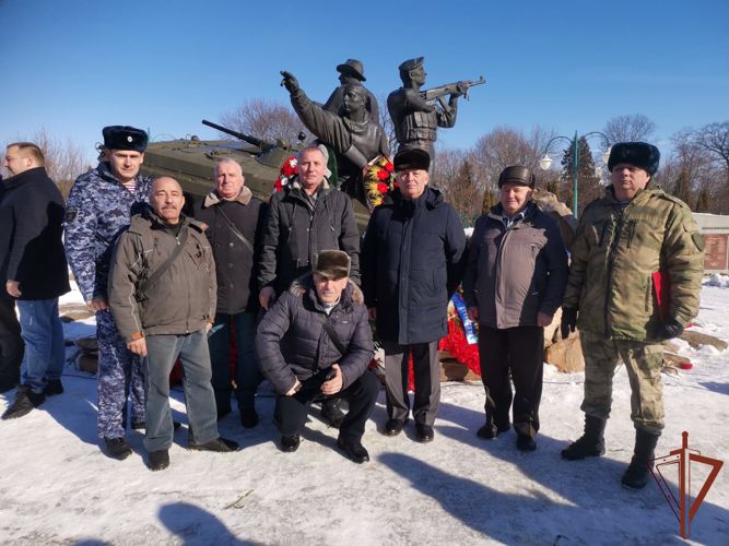 Росгвардейцы Центрального округа приняли участие в мероприятиях к годовщине вывода советских войск из Афганистана