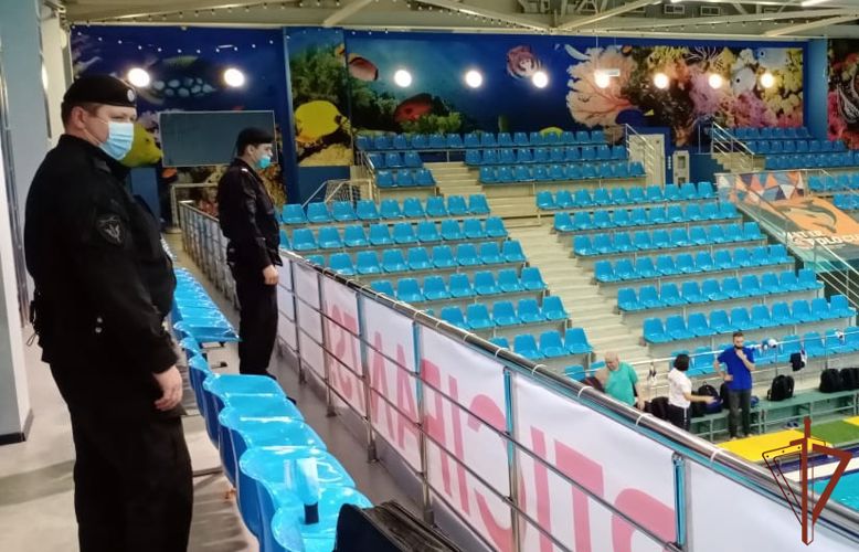 Росгвардия обеспечила безопасность чемпионата России по водному поло 
