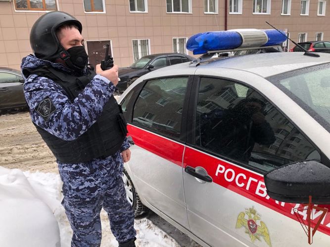 Наряд Росгвардии задержал в Казани задержал подозреваемого в нанесении телесных повреждений