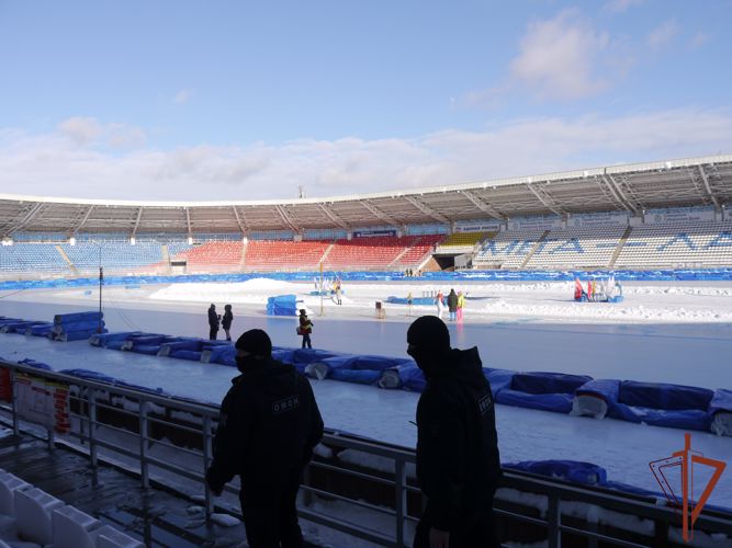 Росгвардия обеспечила безопасность чемпионата мира по мотогонкам на льду