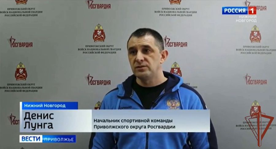 Журналисты программы «Вести Приволжье» рассказали телезрителям об акции Росгвардии «За наших держим кулаки»