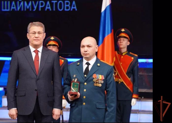 Росгвардеец из Уфы награжден орденом Шаймуратова
