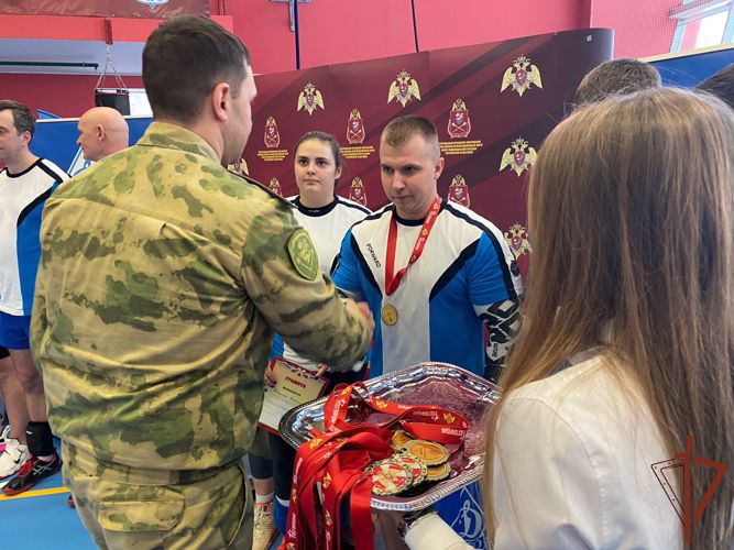 Завершился чемпионат по волейболу среди подразделений Центрального округа Росгвардии 