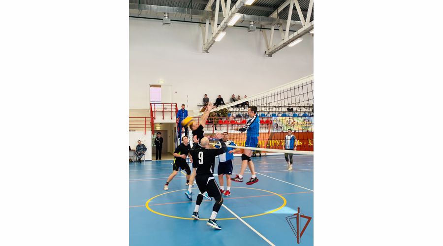 Завершился чемпионат по волейболу среди подразделений Центрального округа Росгвардии 