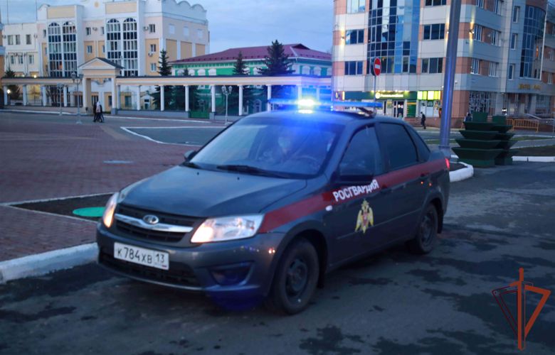 Нетрезвого водителя задержали росгвардейцы в Рузаевке   