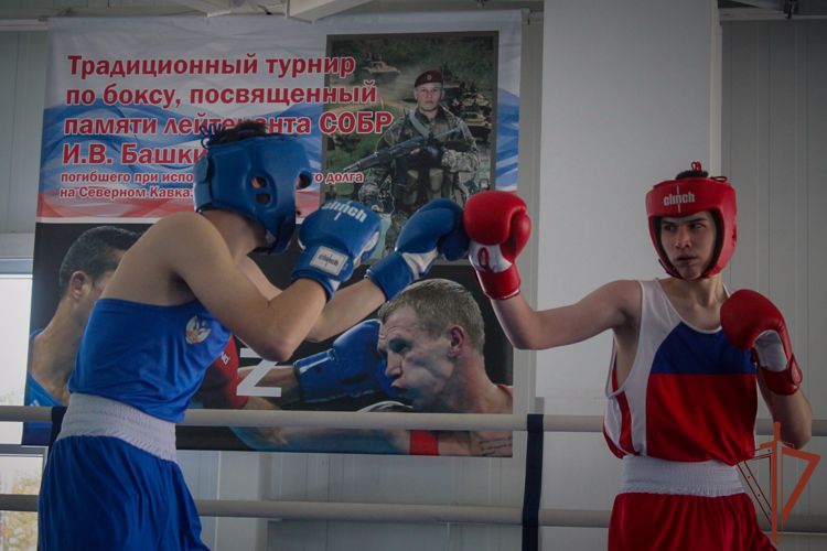 Турнир по боксу памяти погибшего офицера СОБР состоялся в Чувашии