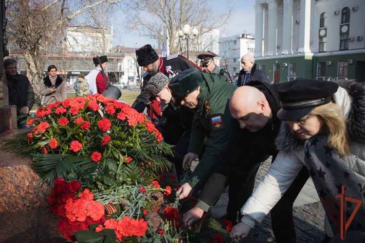 Росгвардейцы приняли участие в мероприятии по случаю годовщины воссоединения Крыма с Россией