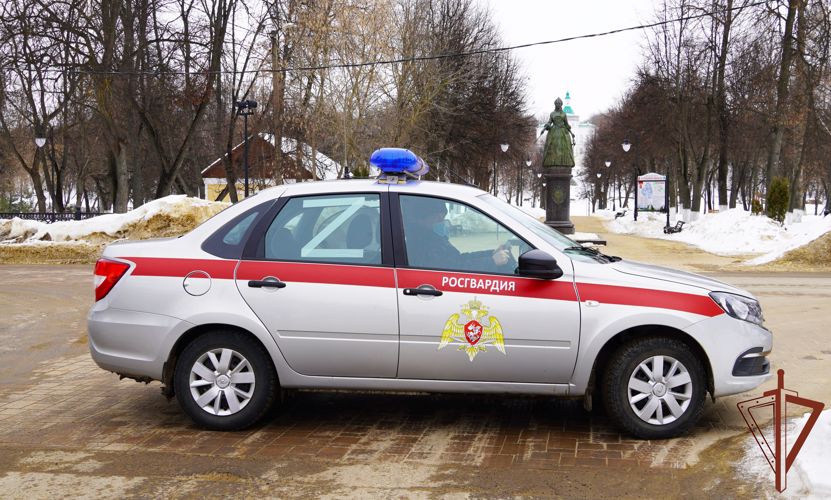 Росгвардейцы провели патриотическую акцию в Тульской области