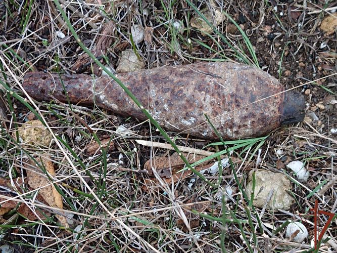 Взрывотехники севастопольского ОМОН обследовали боеприпасы времен Великой Отечественной войны