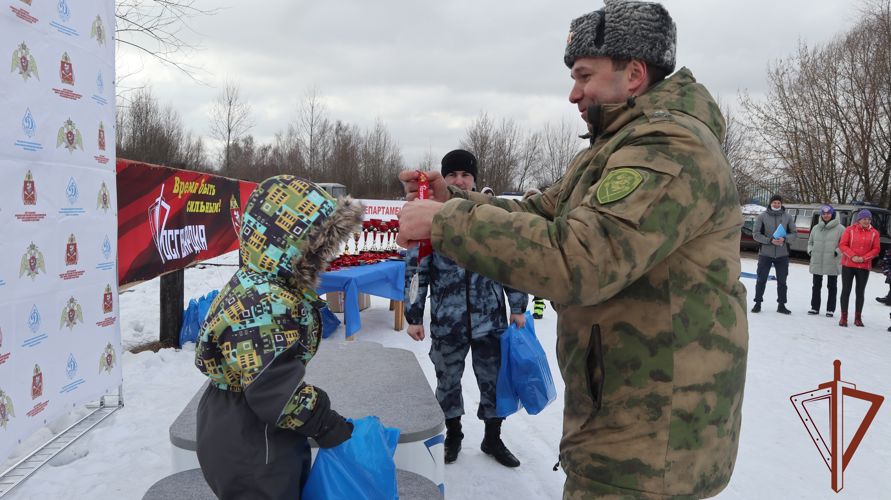 Определены лучшие лыжники Центрального округа Росгвардии 