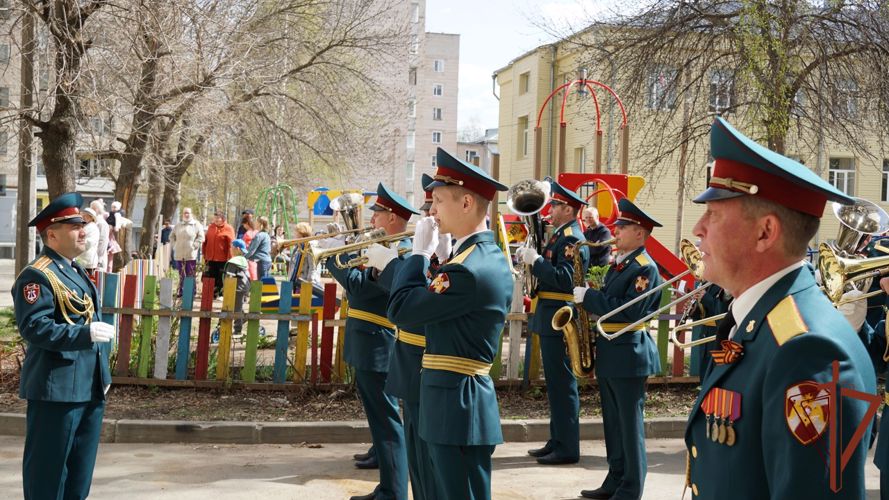 Военному оркестру Кировского соединения Приволжского округа Росгвардии – 80 лет