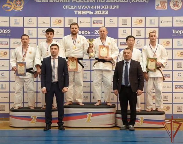 Росгвардеец занял третье место на чемпионате России по дзюдо