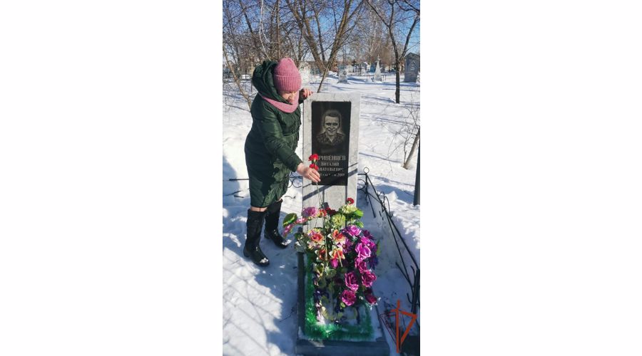Память погибшего воина правопорядка почтили в Липецкой области
