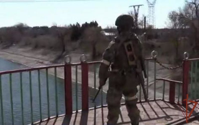 Росгвардия взяла под охрану Каховскую ГЭС