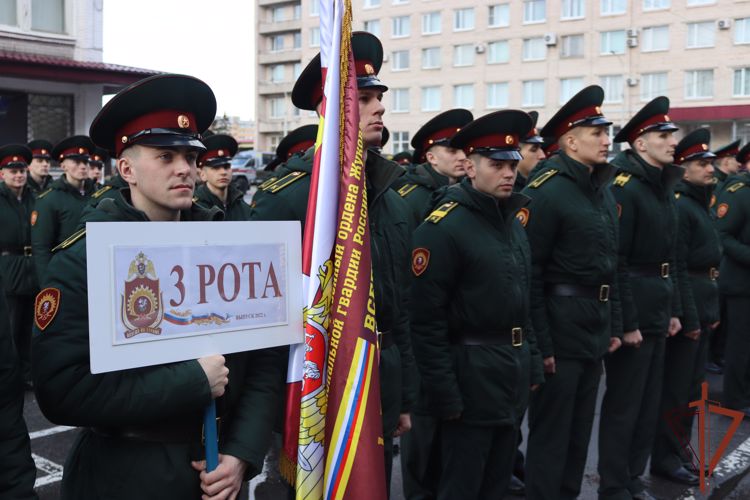 В Санкт-Петербургском военном институте Росгвардии проверен уровень физподготовки личного состава 