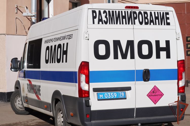 Взрывотехники Росгвардии обследовали в Санкт-Петербурге мины времен войны