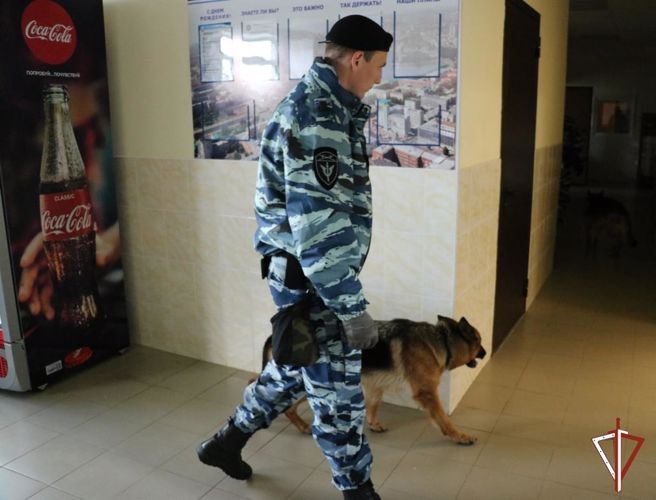 Росгвардия обеспечила правопорядок на матче КХЛ в Челябинской области
