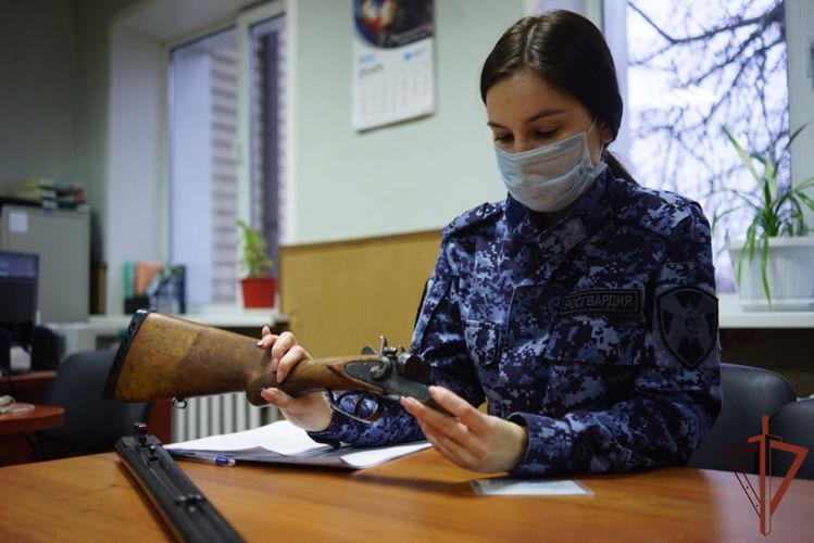 Росгвардия подвела итоги оперативно-профилактического мероприятия «Оружие» в Воронежской области 