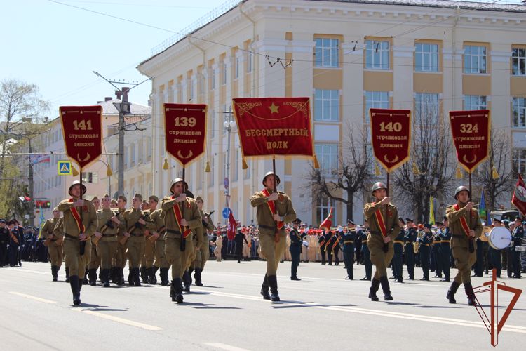 Посвященные Дню Победы мероприятия прошли в Приволжском округе Росгвардии