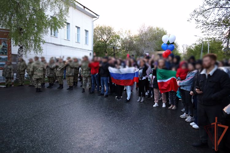 В Казань вернулись росгвардейцы, участвовавшие в специальной военной операции
