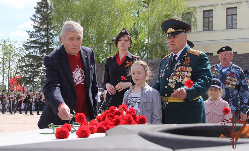 Росгвардия приняла участие в патриотической акции «Парад Победителей» в Тюмени