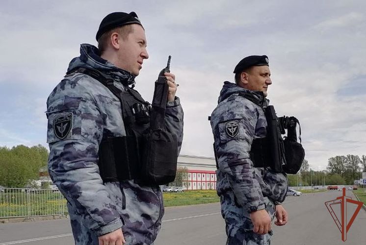 Росгвардейцы  обеспечили  безопасность на Московском полумарафоне 