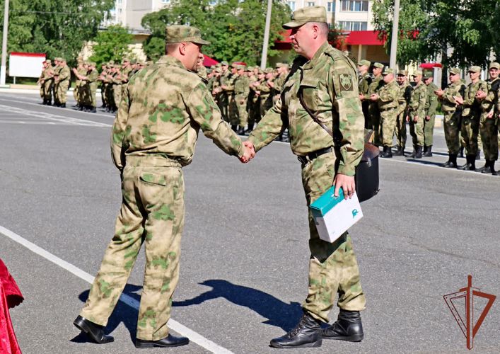 Снежинский полк Росгвардии отметил 66 лет со дня образования