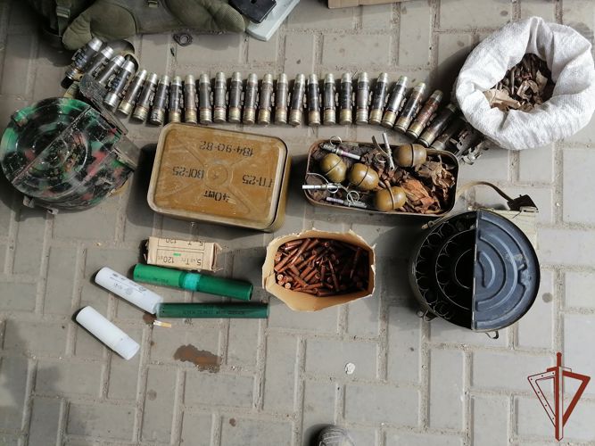 Росгвардейцы обезвредили заминированный блиндаж ВСУ в Харьковской области