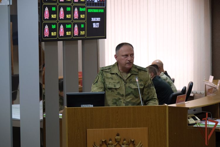 В Уральском округе Росгвардии состоялось заседание научно-практической секции