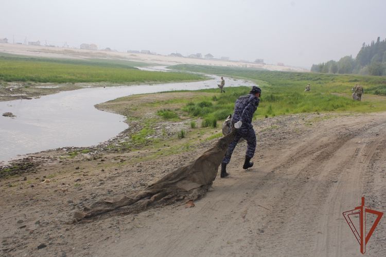 Росгвардия поддержала национальный экологический проект «Вода России» в Югре