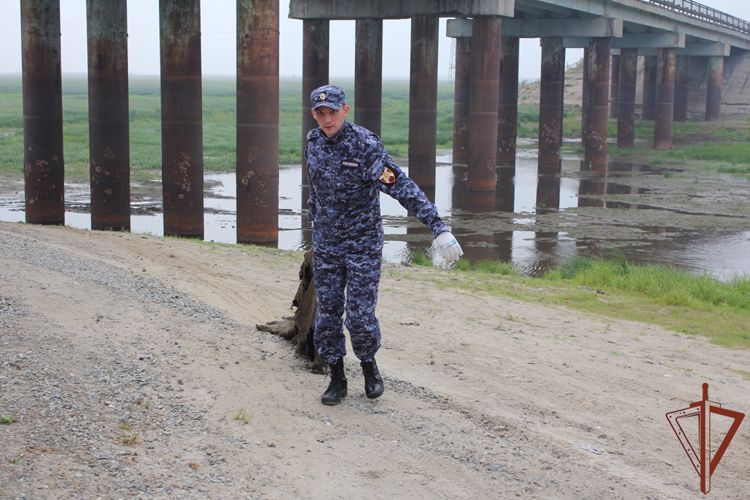 Росгвардия поддержала национальный экологический проект «Вода России» в Югре