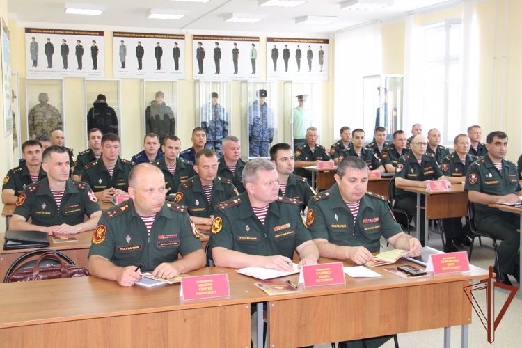 В Росгвардии проходят учебно-методические сборы специалистов вещевых служб ведомства