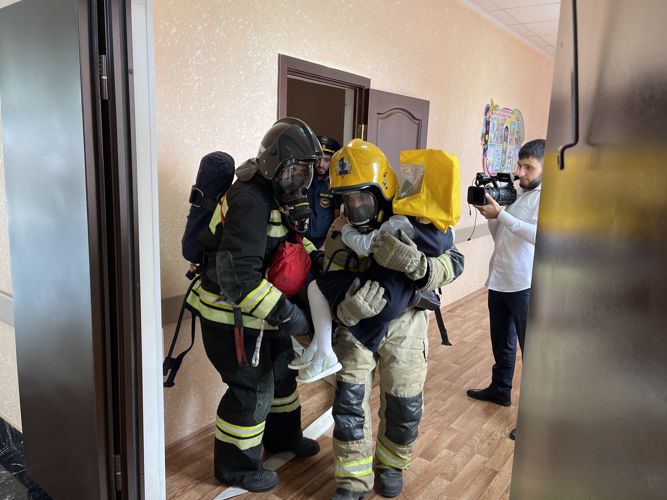  В Ингушетии пожарно-тактические учения в школе Росгвардии стали темой очередного выпуска рубрики «В эфире Росгвардия»