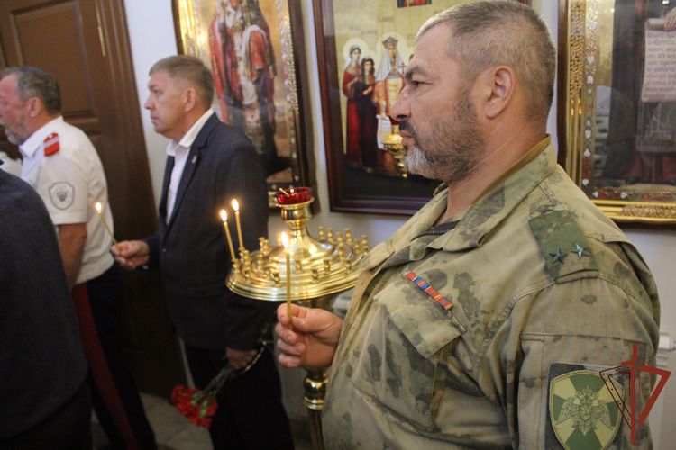 Увековечена память погибших росгвардейцев в Саратове