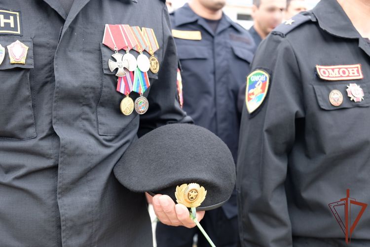 Каспийский ОМОН отметил свое 23-летие