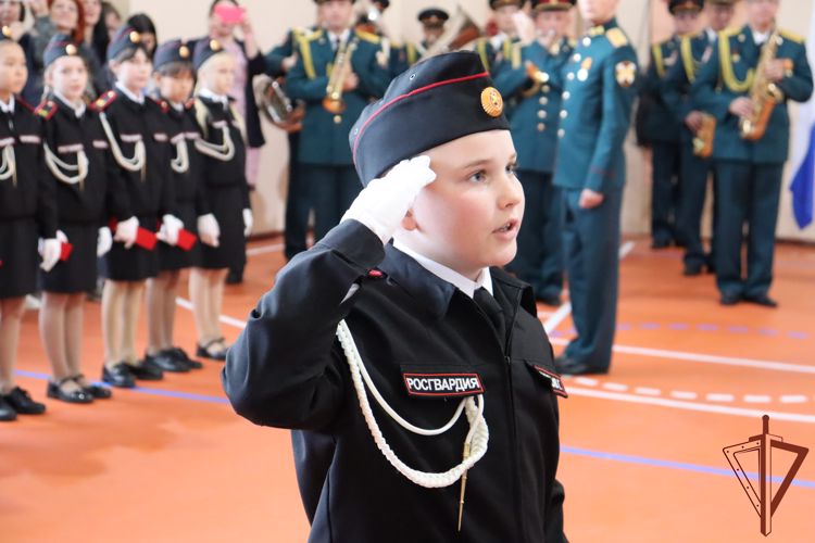   Новый кадетский класс Росгвардии открыт в Хабаровском крае (видео)
